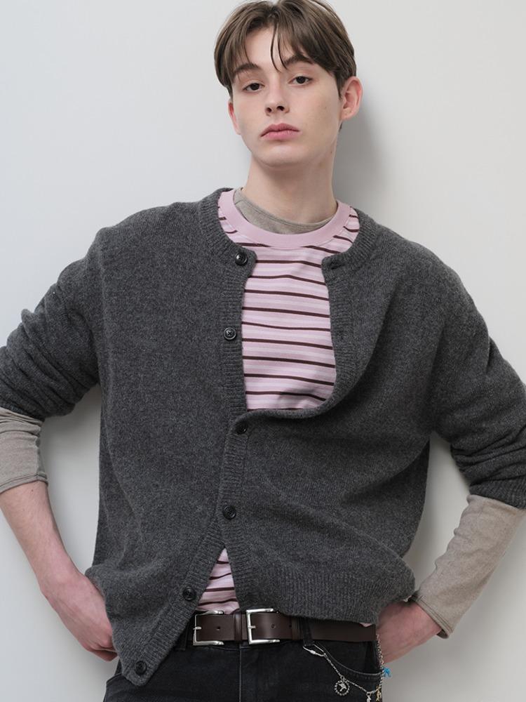 ROUND KNIT CARDIGAN CH