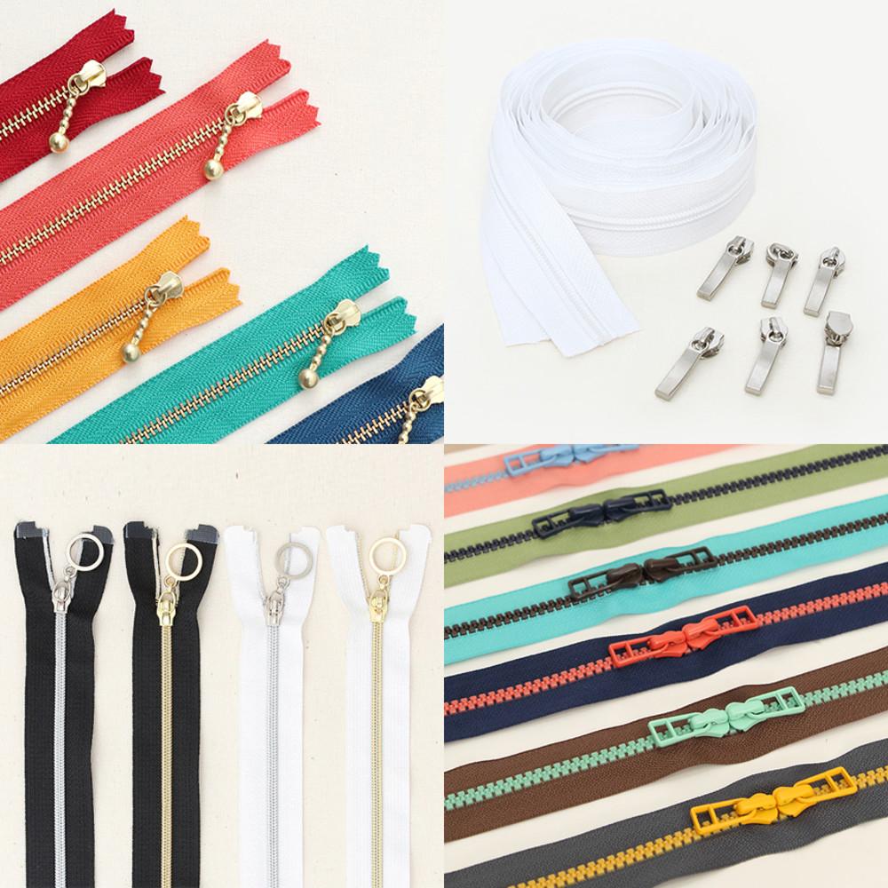 잠바 점퍼 지퍼 YKK 투웨이 고리 가방 옷 코일 롤지퍼 홈 상지 비슬론 5호 3호 8호 F