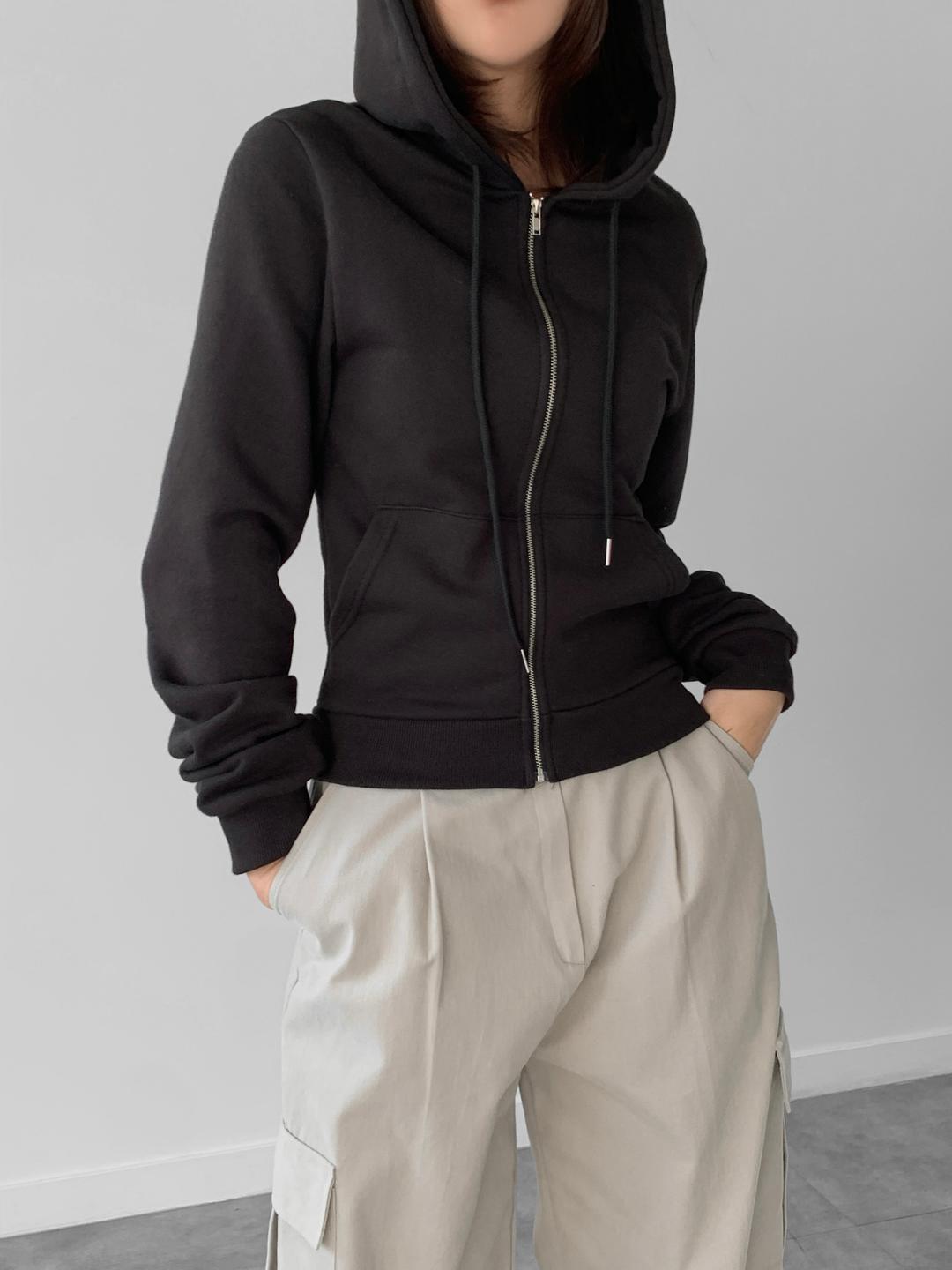 더모나드 [5C/일반 or 기모 ver] 스탠다드 후드집업