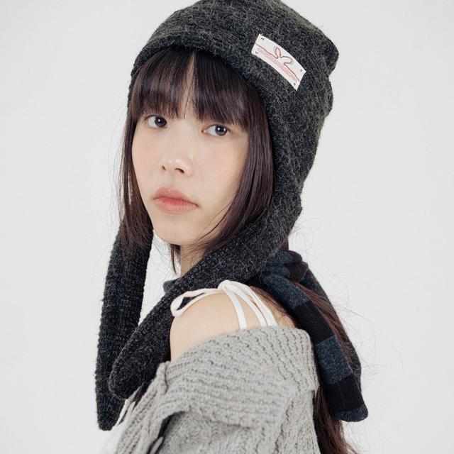 Newjeansハニ着用　CFIERCE wing angel hat ビーニー NewJeans ハニ着用 CFIERCE Angel Wings ニット帽 - メルカリ