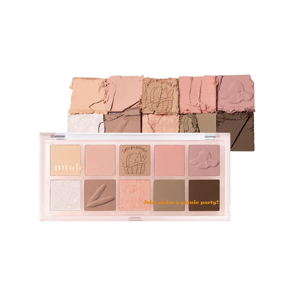 뮤드 숄 모먼트 아이섀도우 팔레트 피크닉타임 