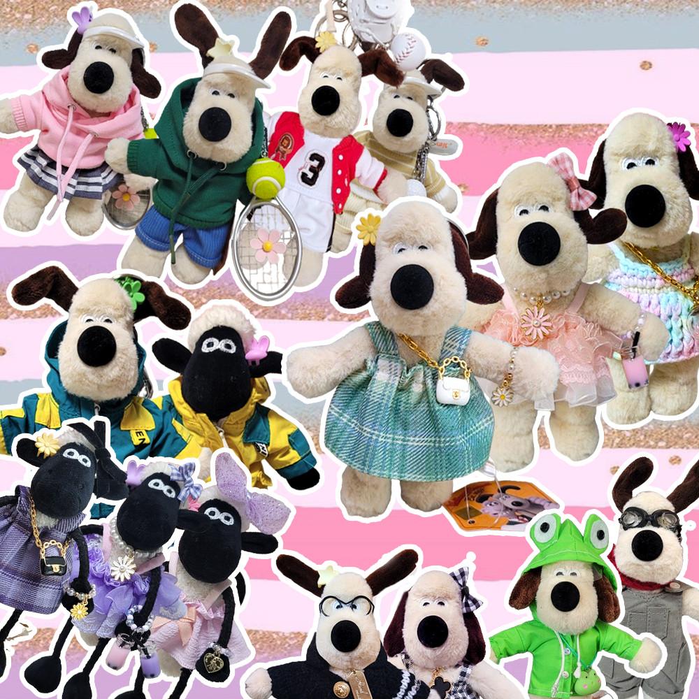 미니 쁘띠 그로밋키링 13cm 정품 숀더쉽 스마트폰 악세사리 CGV 월레스와그로밋 야구