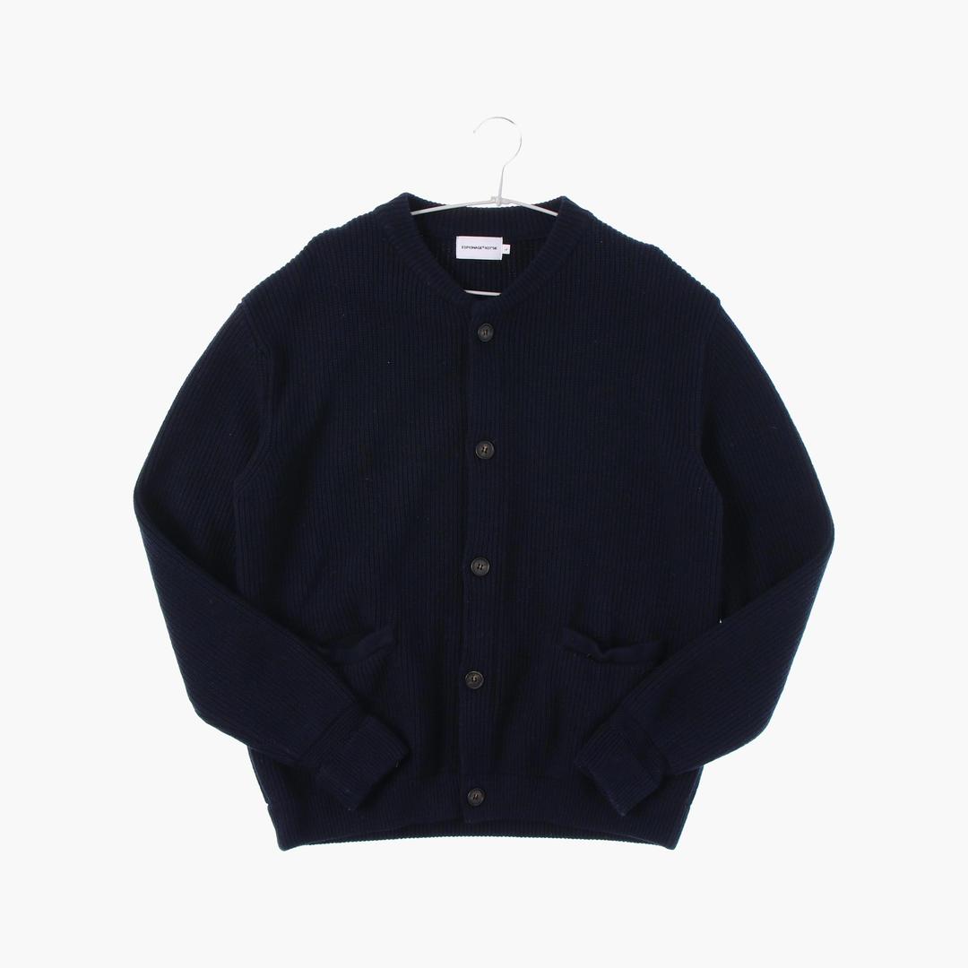 에스피오나지 울 가디건 베이직 니트/스웨터 남자 L