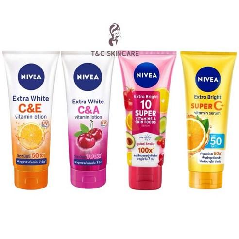 니베아 엑스트라 화이트 비타민 C E 로션 NIVEA White Body Lotion 320 ml - 바디로션 | 쿠팡