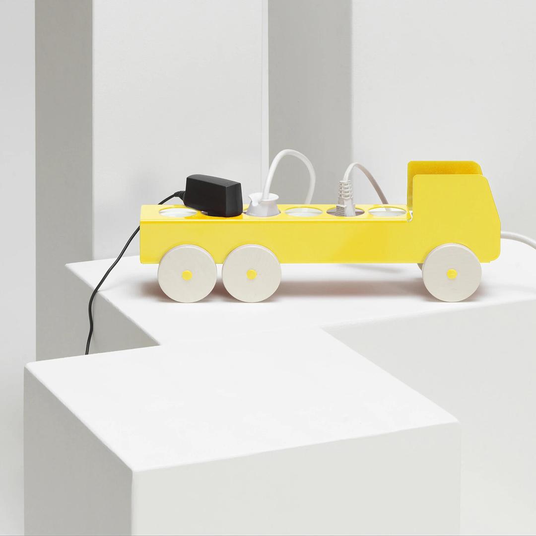 [DETAILS] Plug Truck Large Yellow