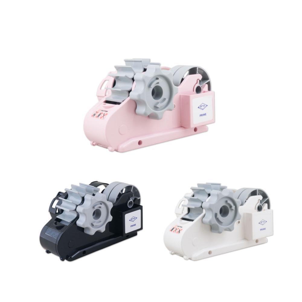 모텍스 테이프 커터기 라이트핑크 크리미화이트 박스테이프 절테이프 컷팅기 디스펜서