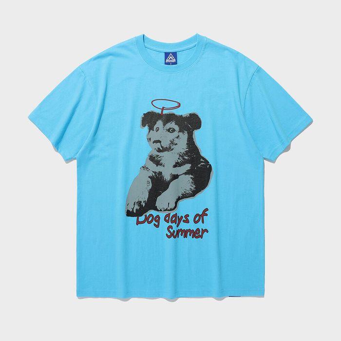SUMMER DOG TEE_BLUE(IK2EMMT508A)