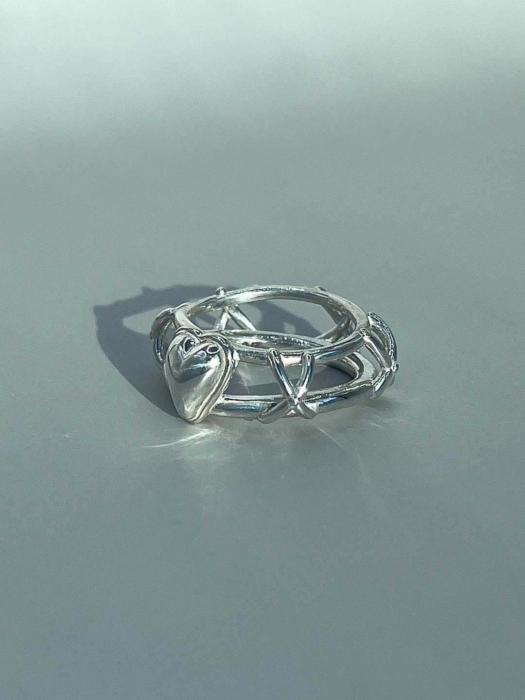 HEART TURTLE RING