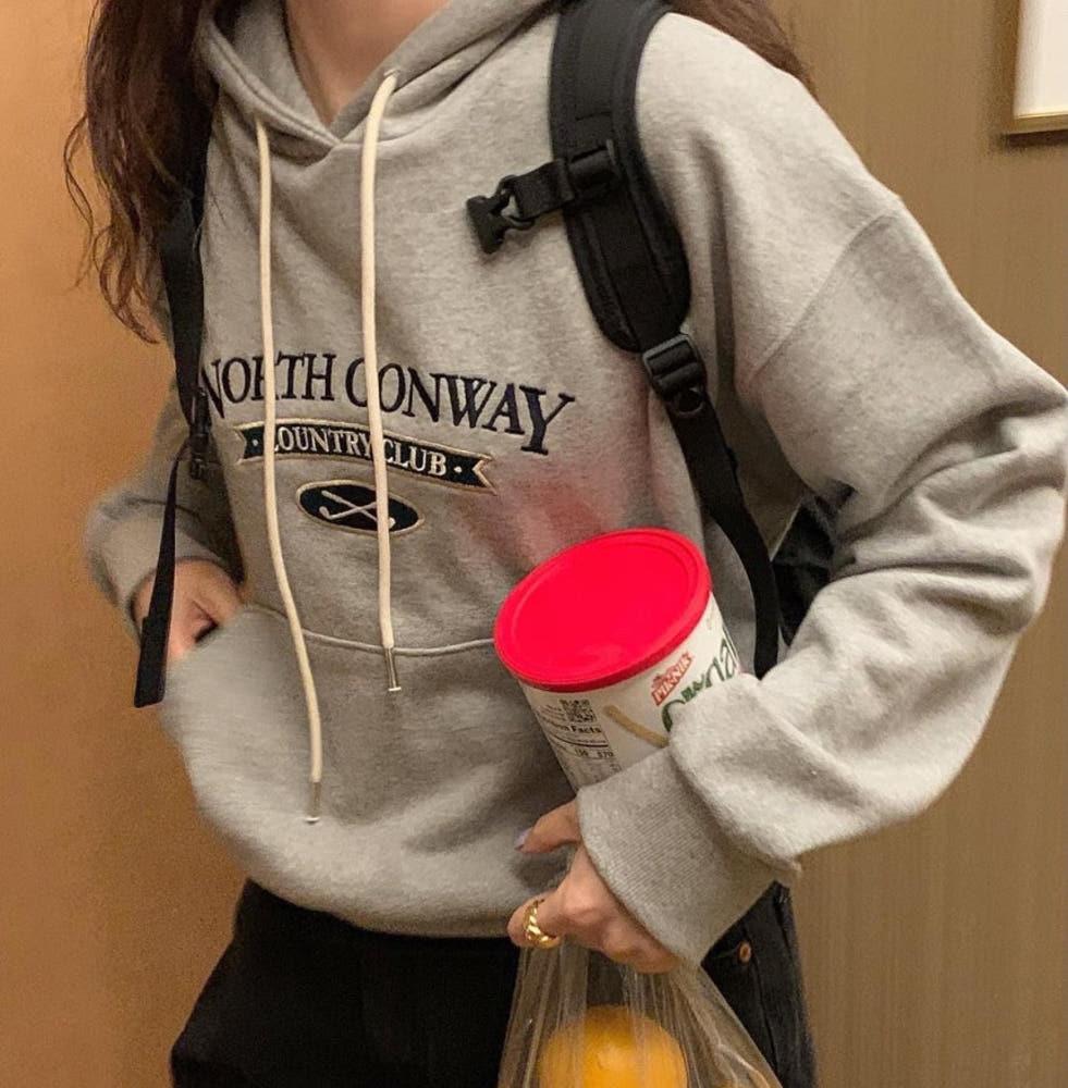 (원가이하세일)여자오버핏후드티 크롭후드티