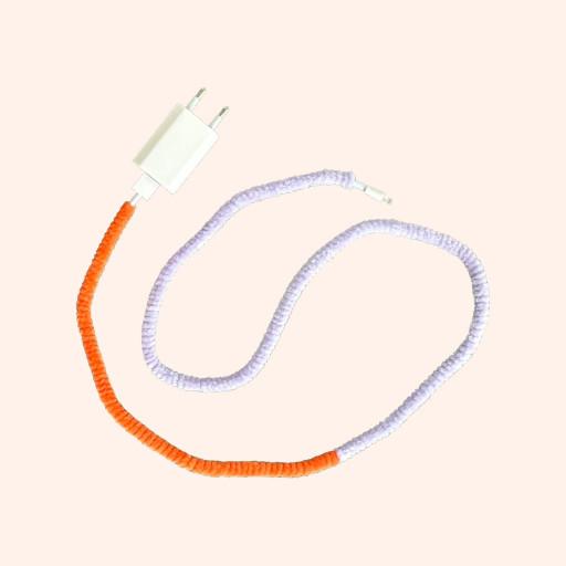 플러피 케이블 THIN ver.2 /오렌지라일락