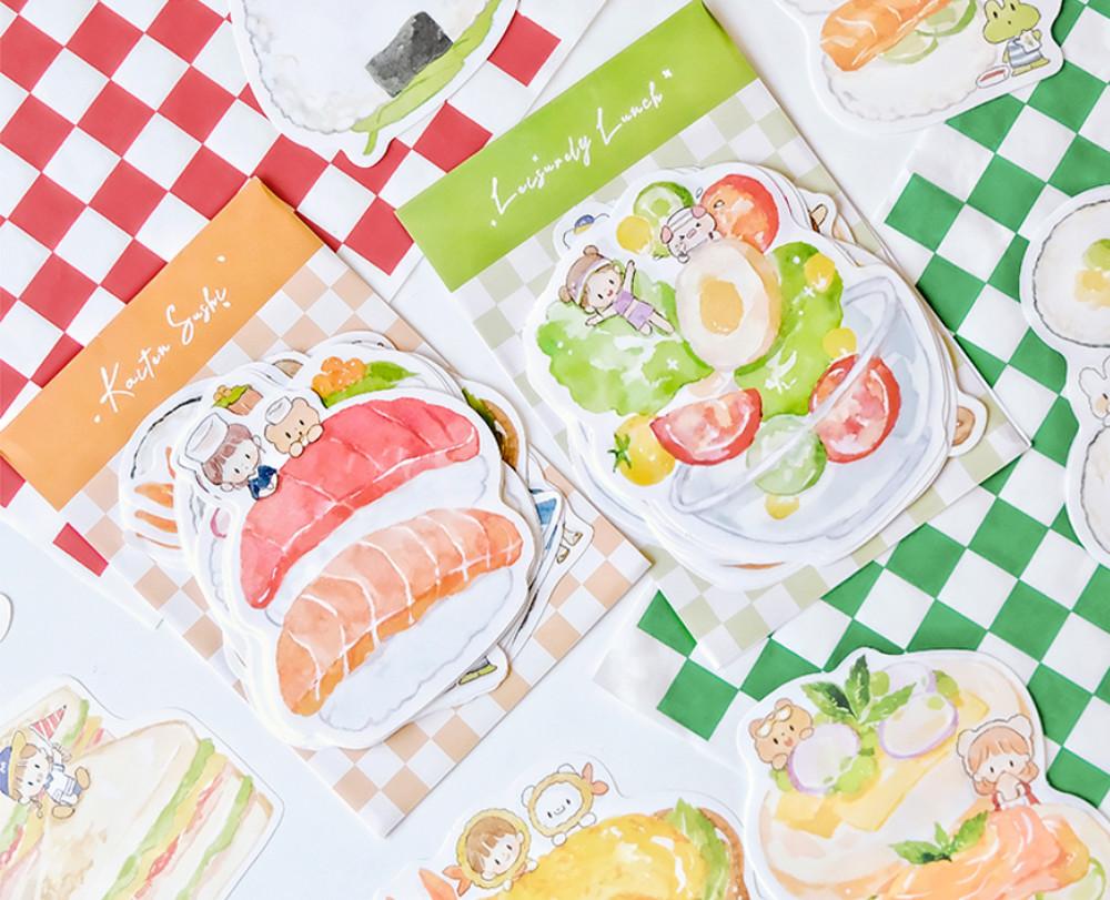 Molinta 점심 스시 다꾸 메모지