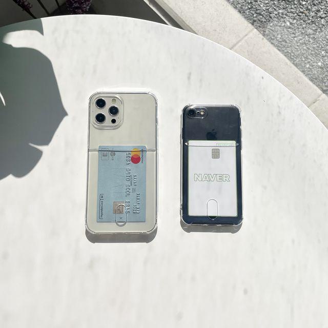 [1+1 할인]13시리즈 입고!! 투명 카드 쏙 범퍼 케이스