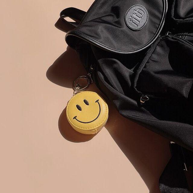 스마일 동전지갑 에어팟 버즈 케이스 백팩 자동차 키링
