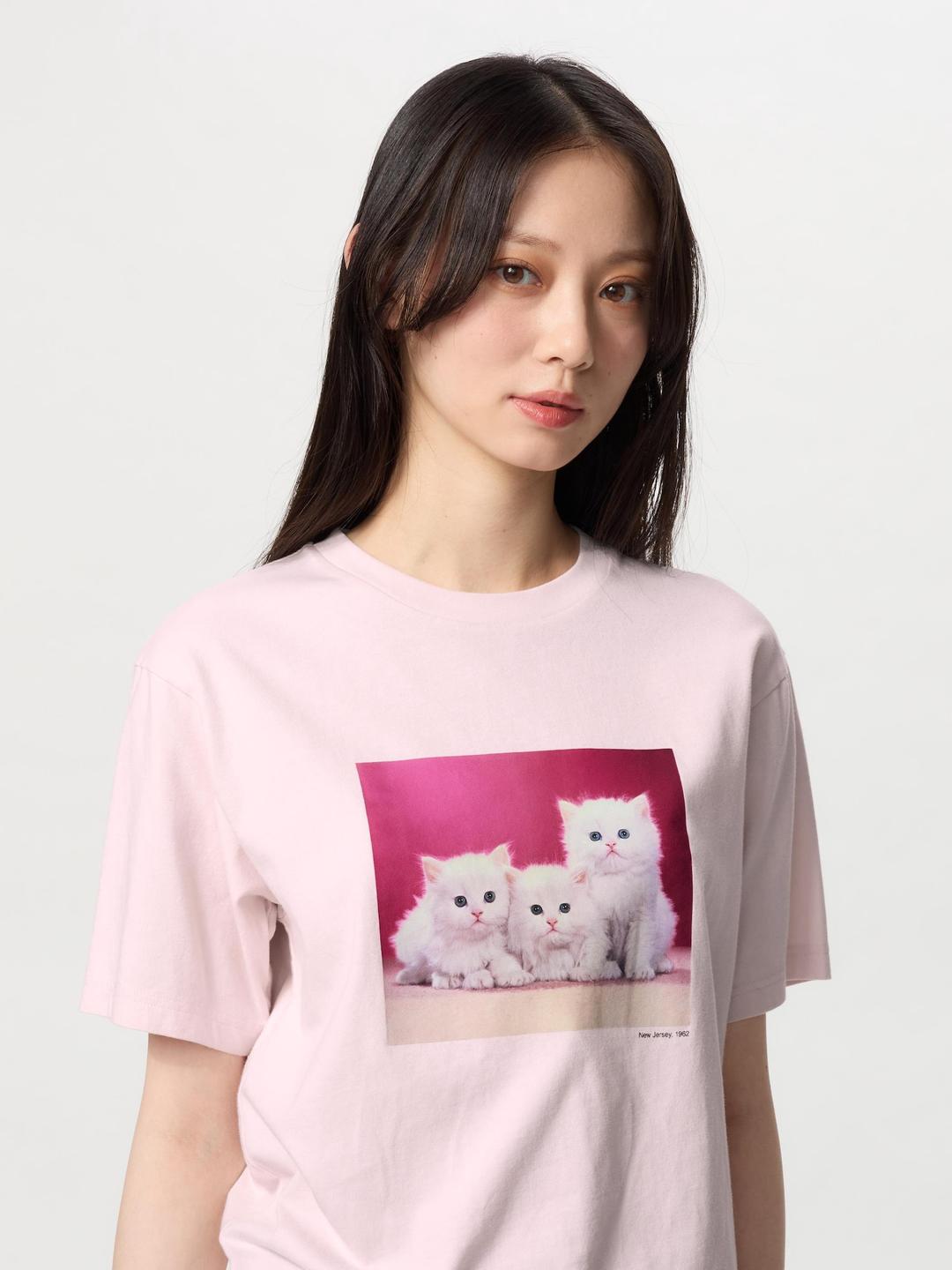 CAT PHOTOGRAPHS UT(그래픽T·반팔)F