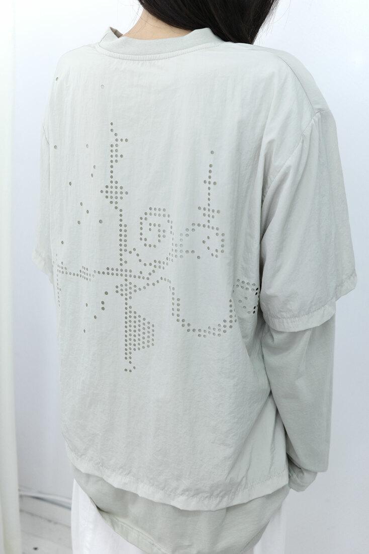 layered punching long sleeve (3colors)
