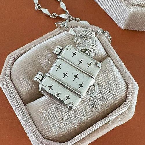 [P1982] 열리는 캐리 백 팬던트