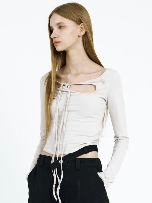 ORCHID TOP light grey
