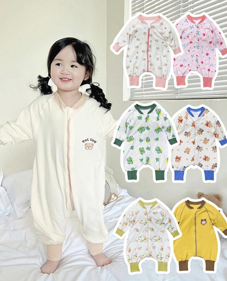 컬러슬립색 유아동 긴팔 올인원 수면우주복 205248