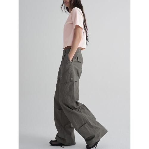 가먼트워싱 카고 팬츠  카키