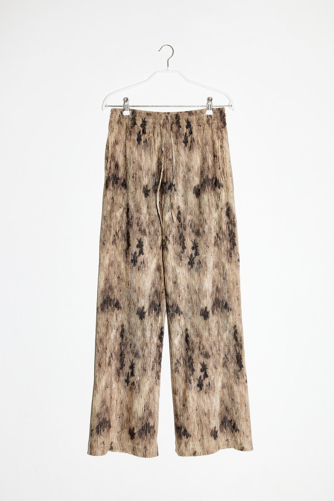 [PRE-ORDER 12/2] SMUDGE VELOUR BANDING PANTS