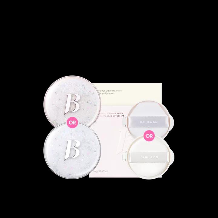 커버리셔스 얼티밋 화이트 쿠션(홀리데이에디션) 케이스+리필