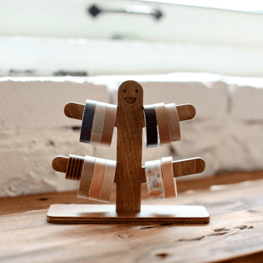 [앙스] 스마일 마스킹테이프 거치대 디스펜서 보관함