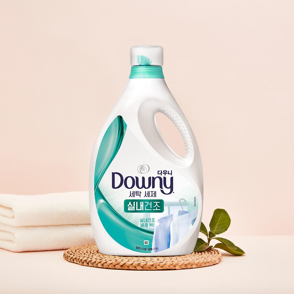 다우니 프리미엄 세탁세제 액체형 실내건조 본품 2.8L 1개