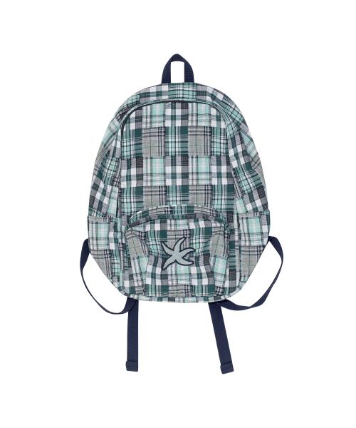 TCM starfish patchwork backpack (green)