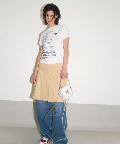 SONNET 18 T-SHIRT (STANDARD FIT) / white