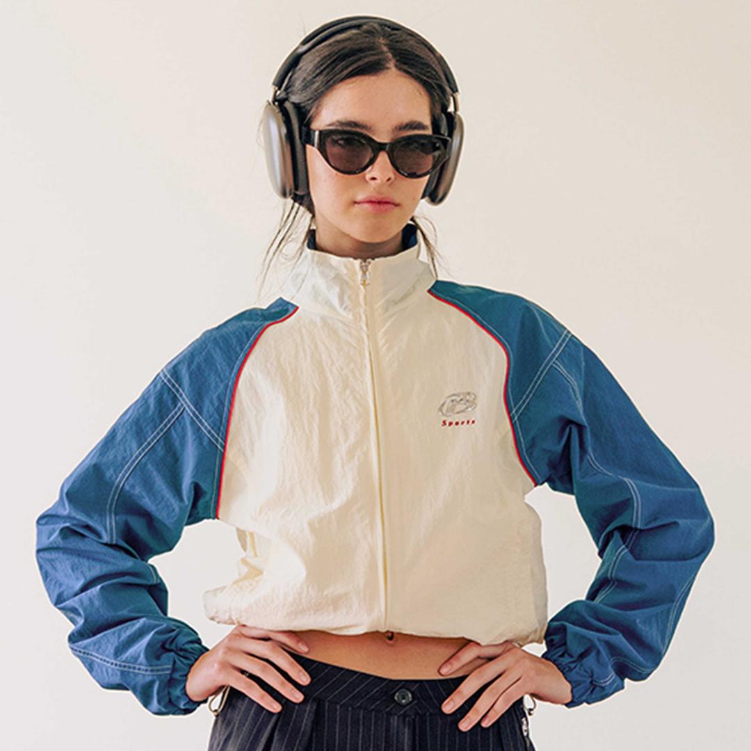 [9차 리오더]Sporty WindBreaker Jacket-Butter