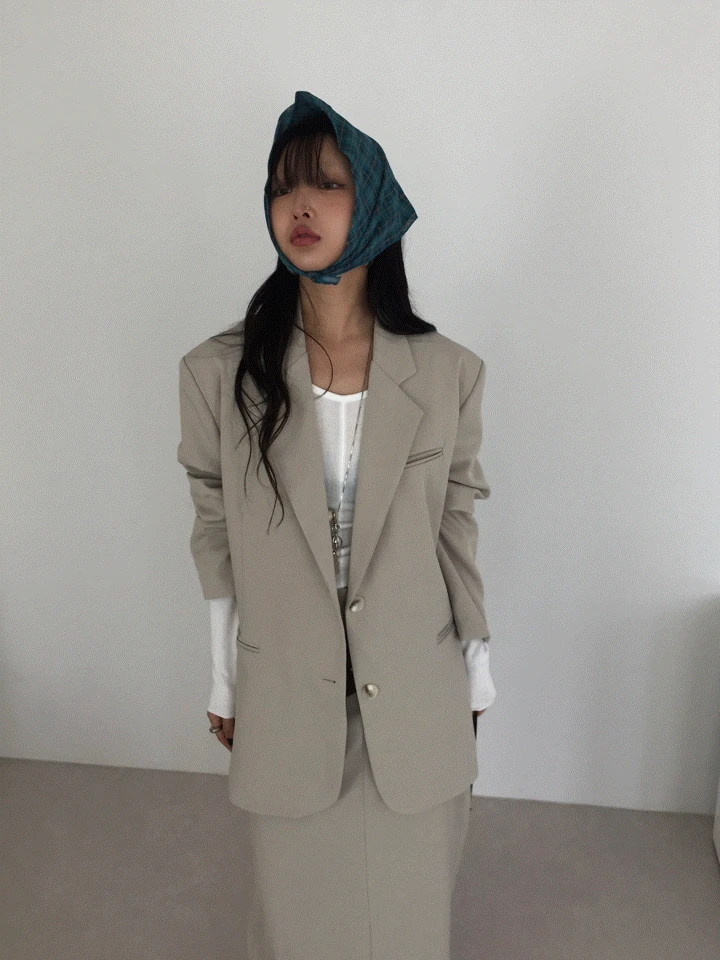 Lao over fit jacket (오뮤즈 추천/하객룩 추천)