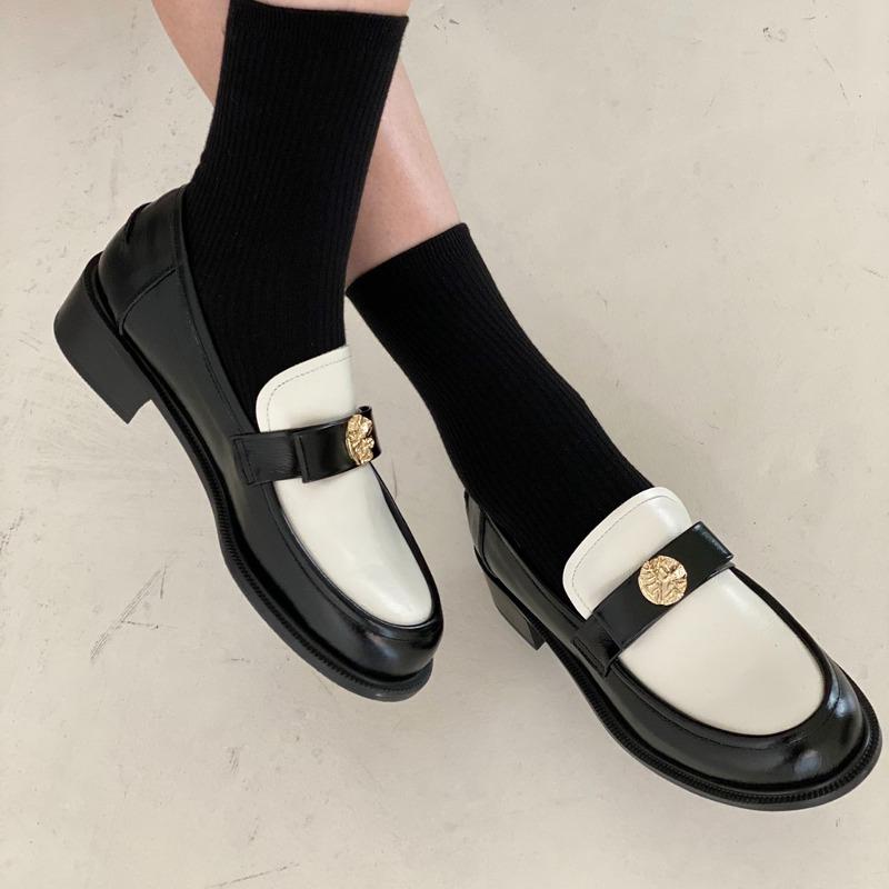 arte ribbon loafer combi