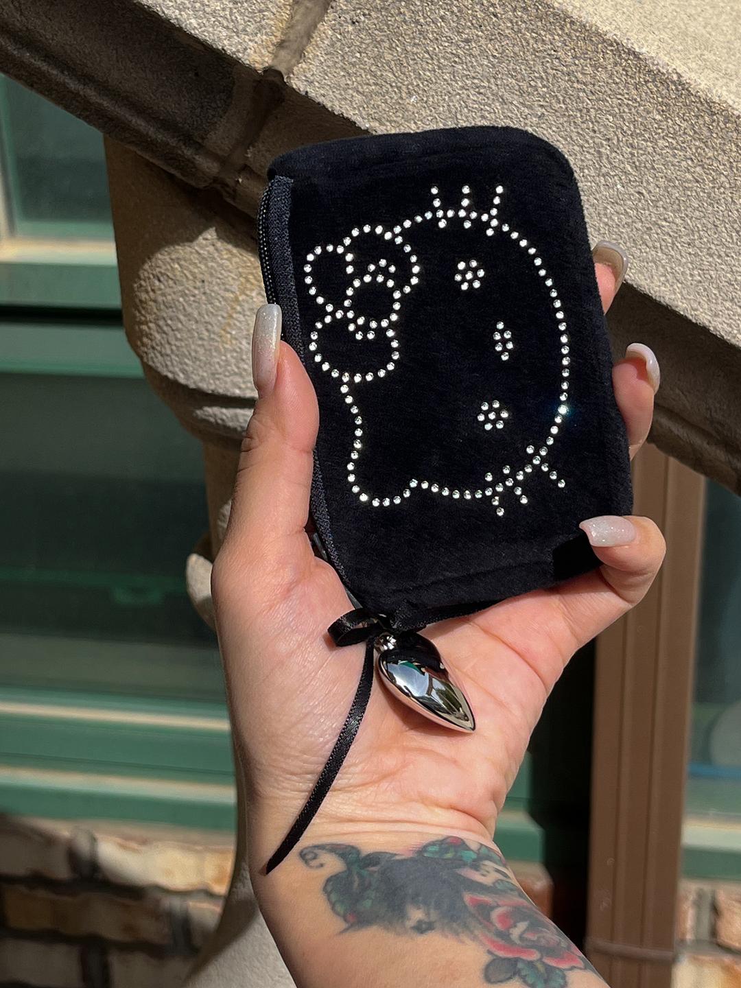 키티 미니 카드 지갑