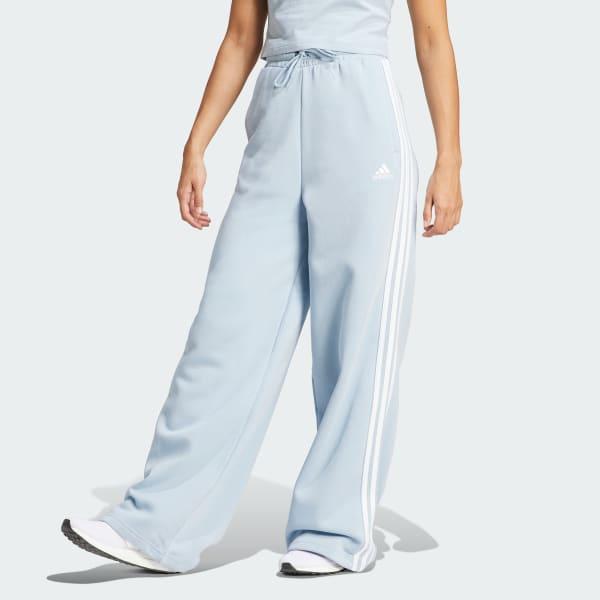 에센셜 3S 플리스 와이드 팬츠