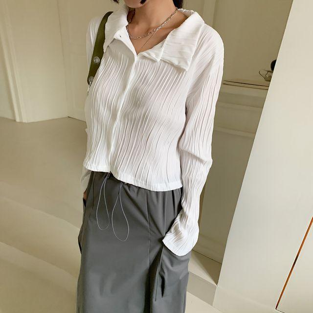 오브데 물결 세미크롭 남방