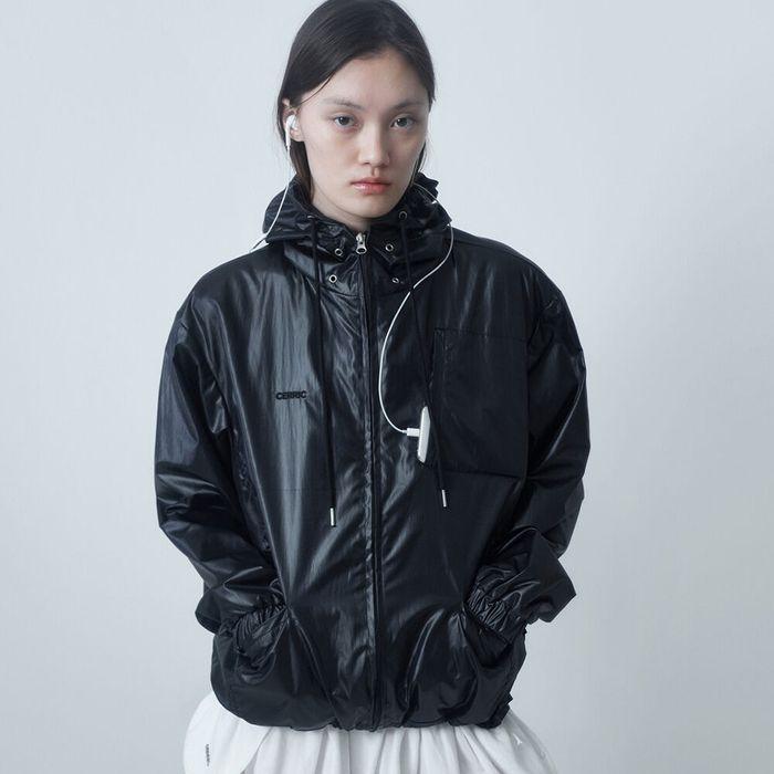 LUSTER SUSPENDER JACKET / BLACK
