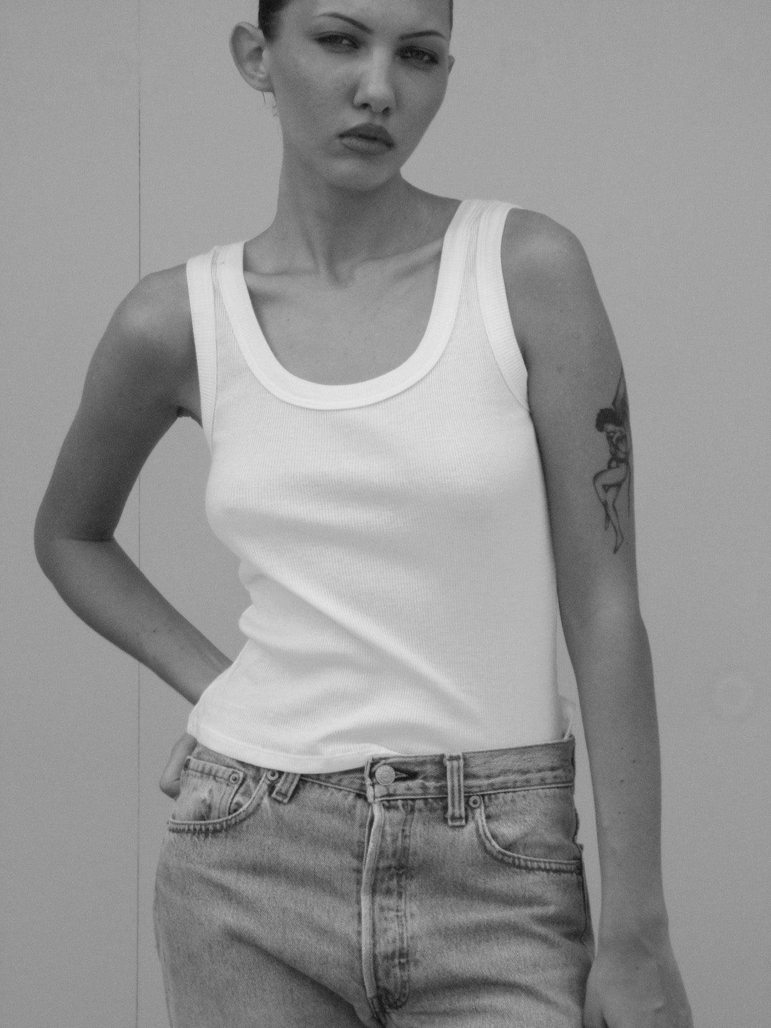 60s tank top - Marble - SM