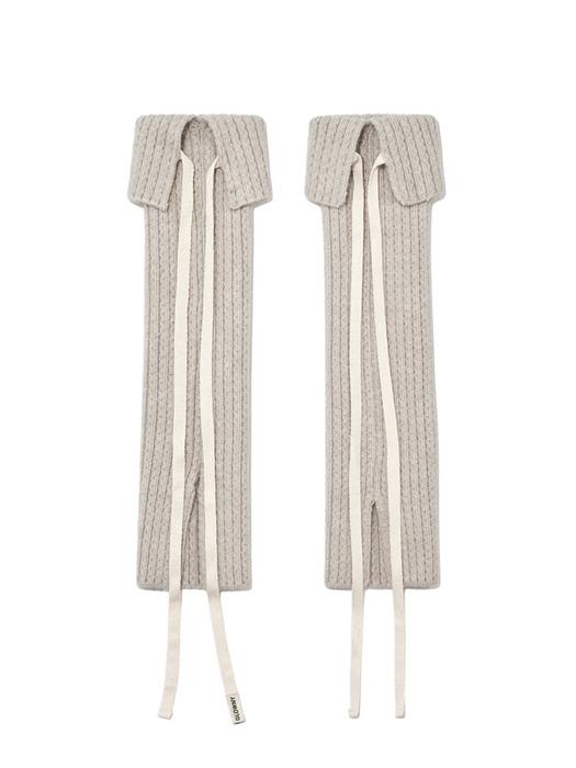 ISA KNIT WARMER (OATMEAL)