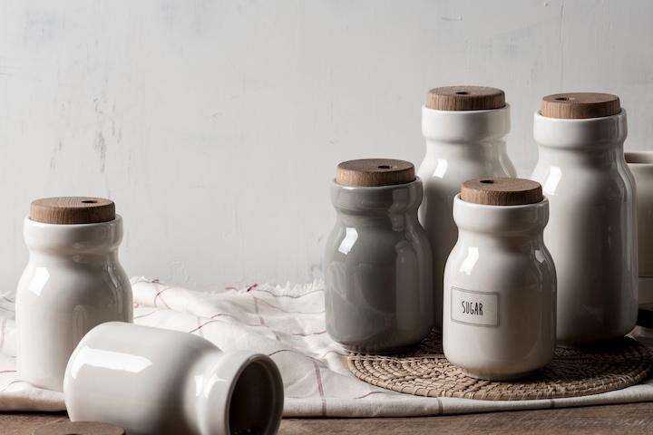 감성도자기 양념통S 4colors