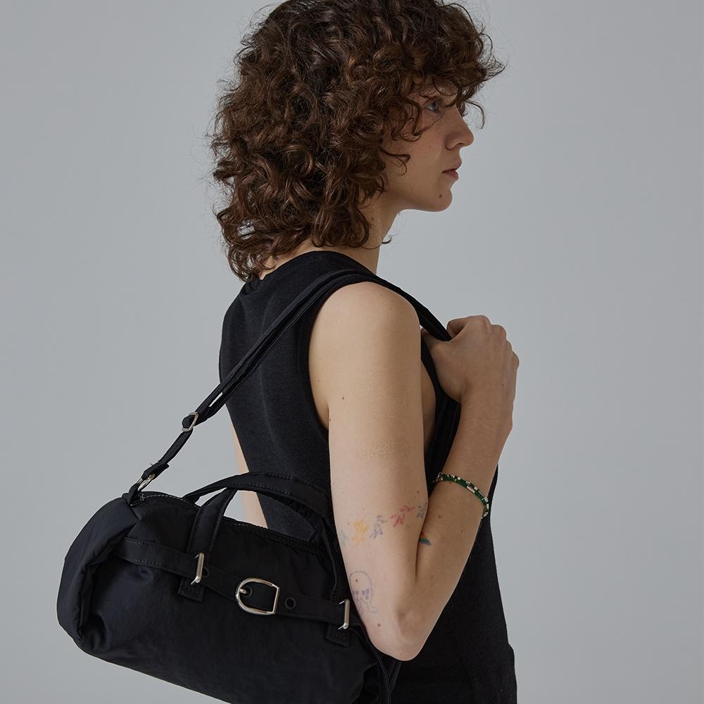 [3/29 순차배송] BELT BAG NYLON BLACK 벨트백 나일론 블랙