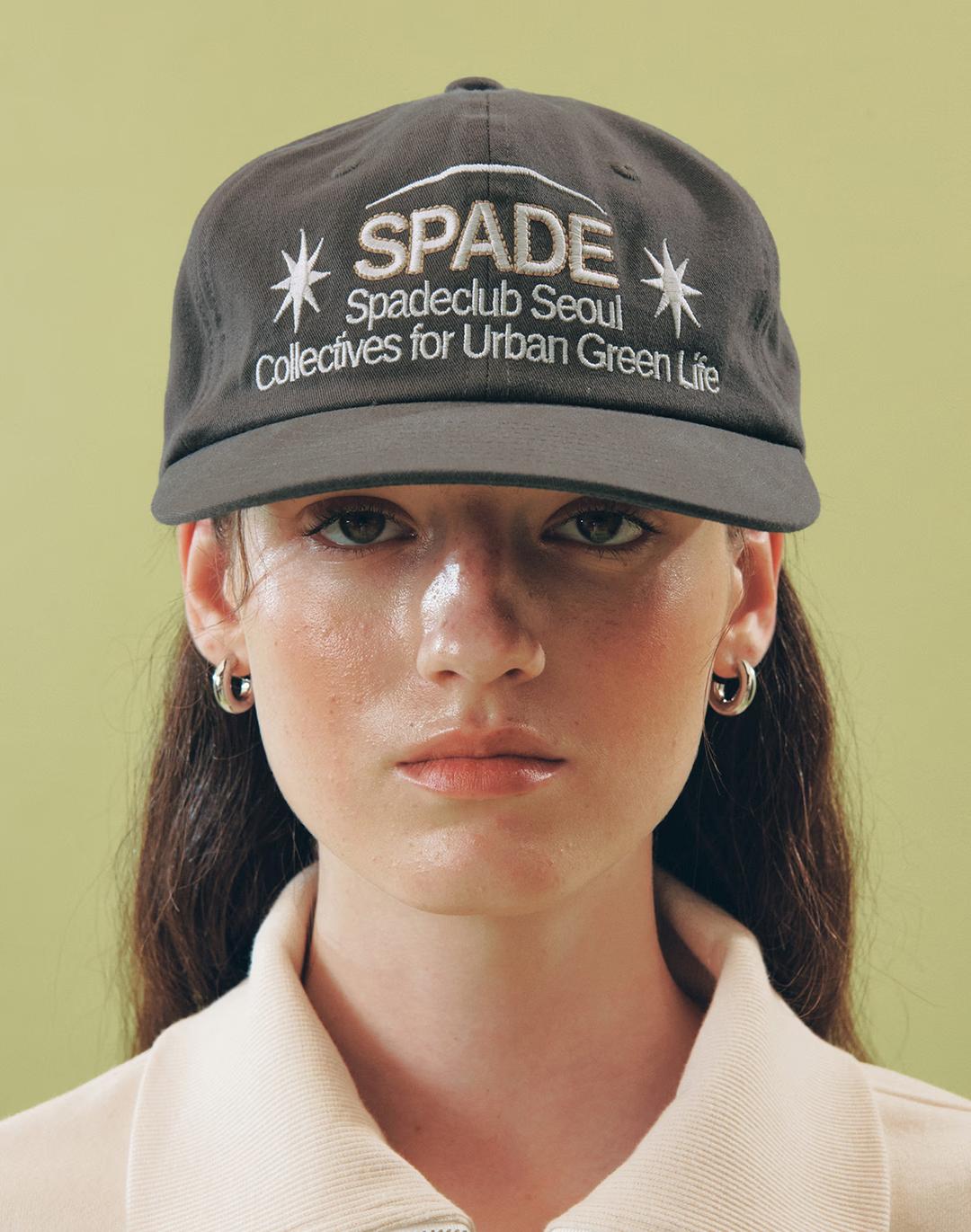 [가격인하]Spade Bomb Trucker Cap - Charcoal Grey 스페이드 밤 트러커 캡