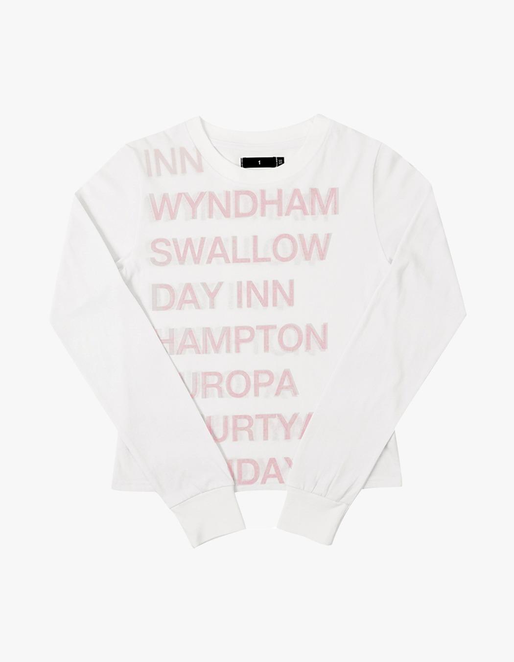 1/2 Highway Inn L/S - White/Red