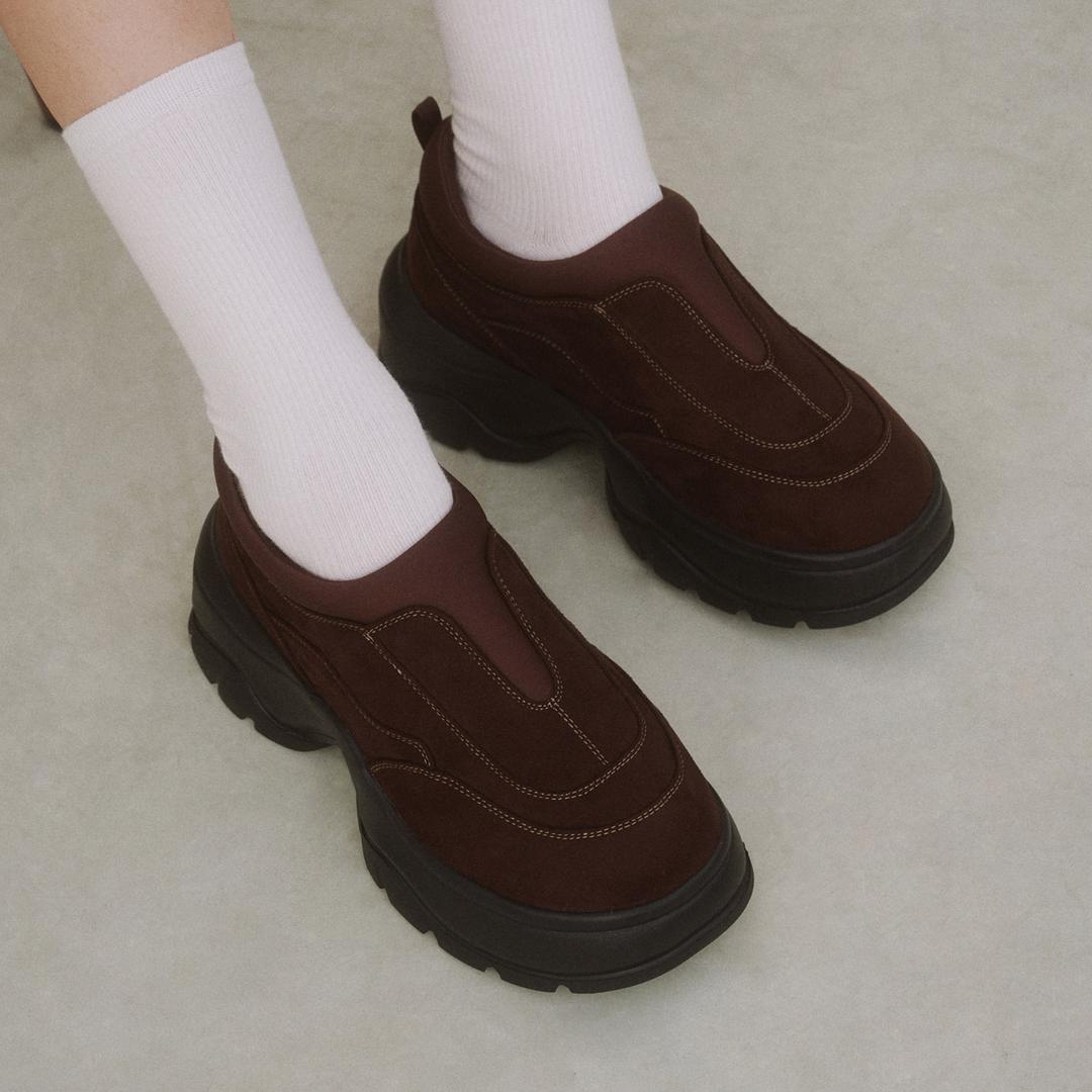 솔트앤초콜릿 [에스파 지젤 착용] (12/12, 예약배송)아콘 스니커즈 412430006 (6cm/2colors)