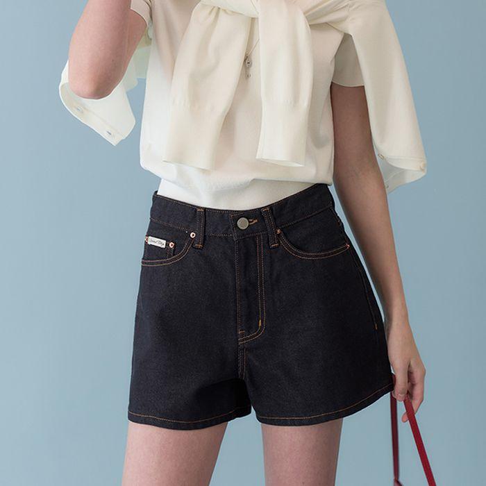 [2차] Sui Denim Shorts (Indigo Blue)