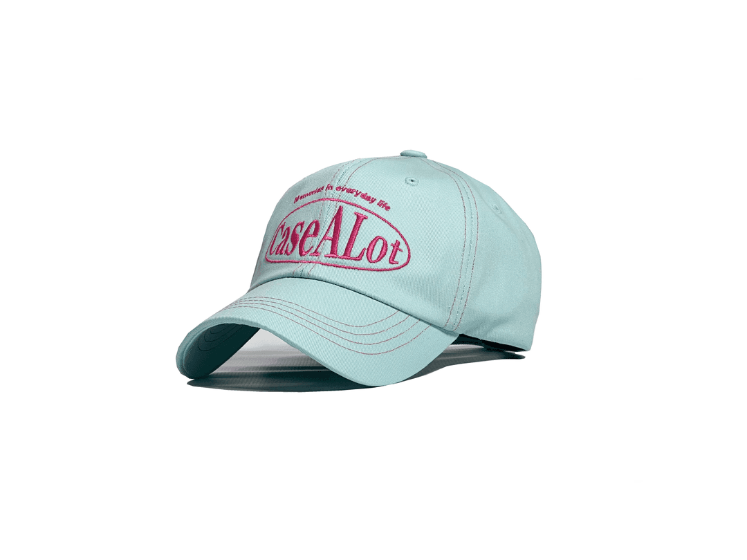 Circle logo ball cap - Pastel blue ( 8월 9일 입고예정)