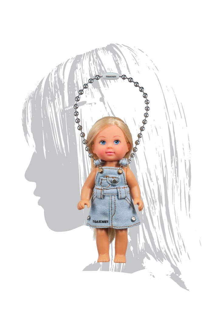 NET-i DOLL with KEYRING TAG (SKIRT VER.)