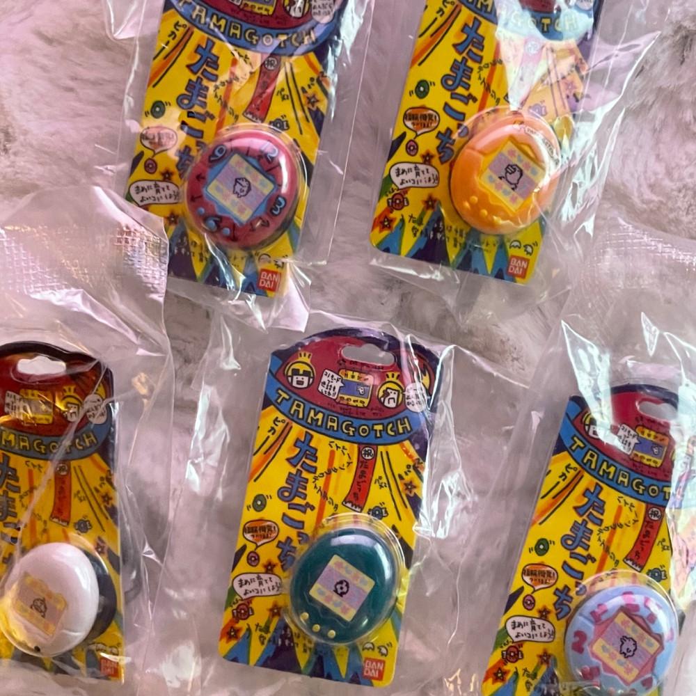 다마고치 가챠 모형반지 6종