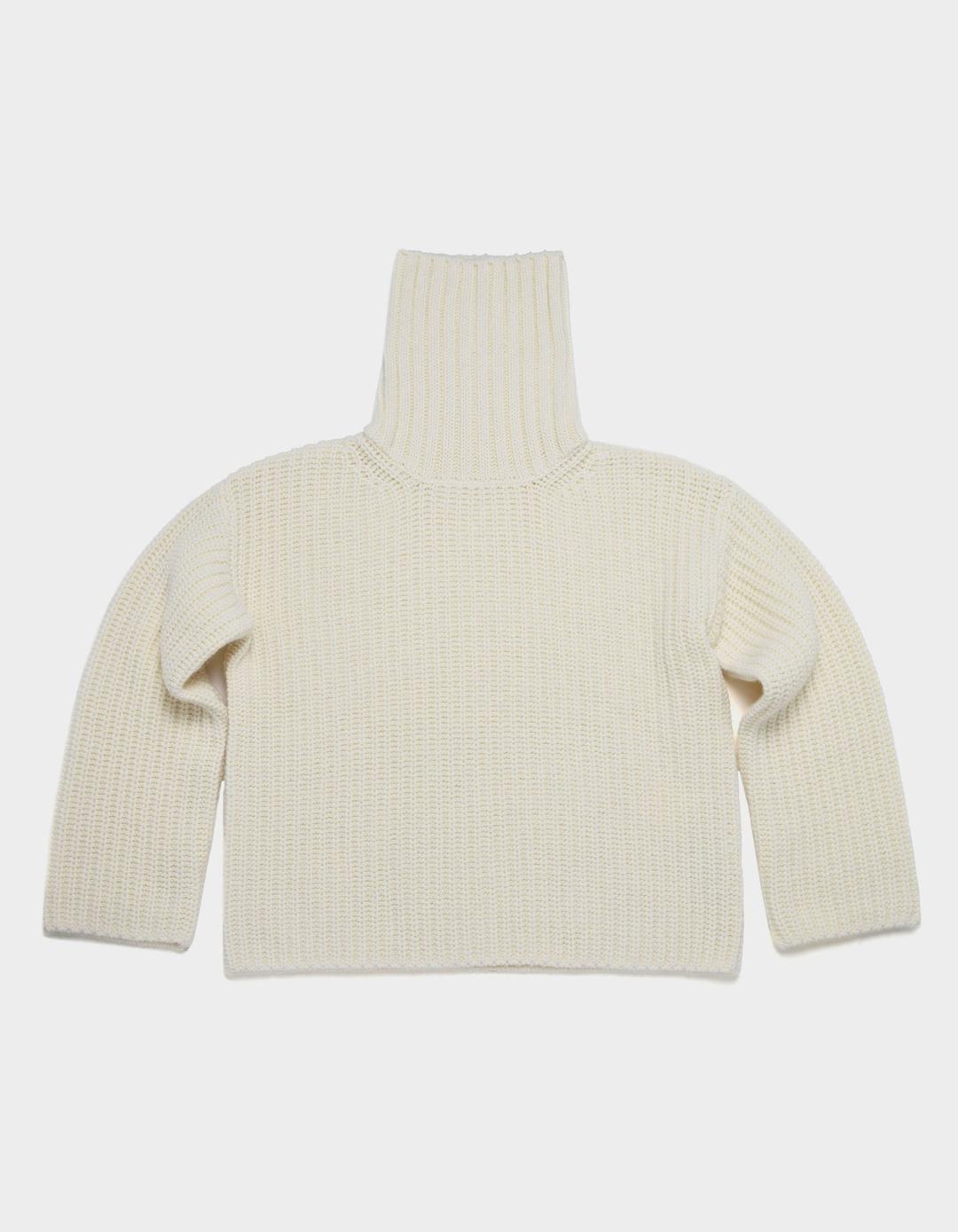 [Re-Order 11/27(목) 순차배송] Verity Turtleneck Pullover (Vanilla)