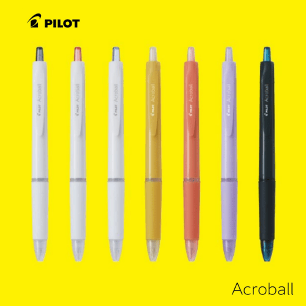 파이롯트 뉴 아크로볼 볼펜 0.5mm 0.7mm