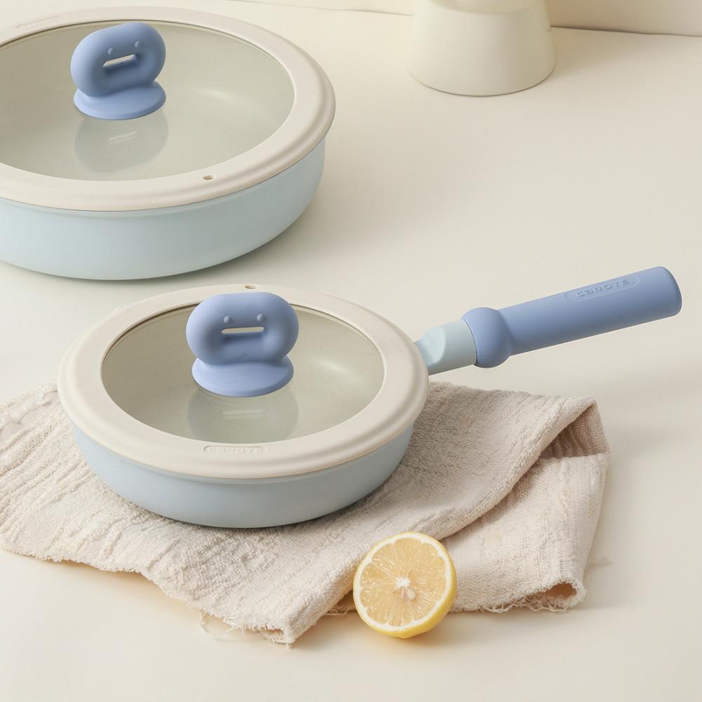 까로떼 리틀빈 인덕션 후라이팬 20cm 뚜껑포함